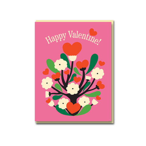 Happy Valentine Greeting Card