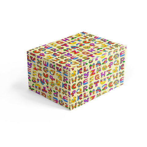 Alphabet Wrapping Sheet