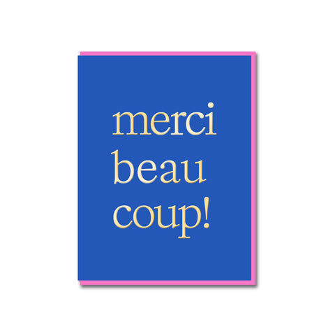 Merci Beaucoup Greeting Card