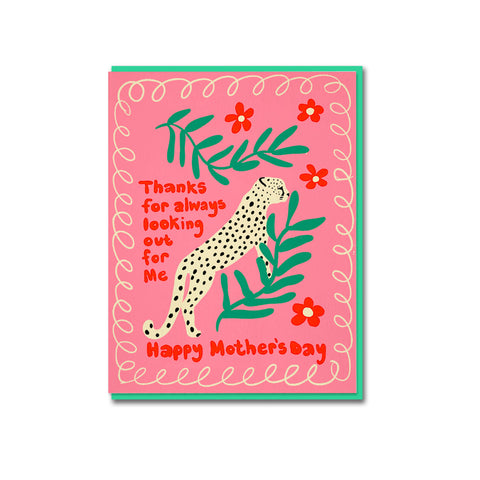 Looking Out Mum Greeting Card