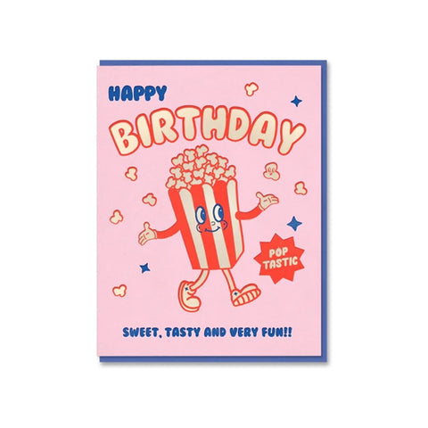 Popcorn Greeting Card