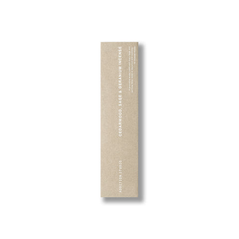 Cedarwood, Sage and Geranium Incense Refill Envelope