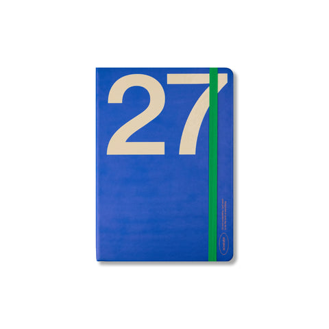 Navy & Cream 2027 Weekly Achiever Diary A5