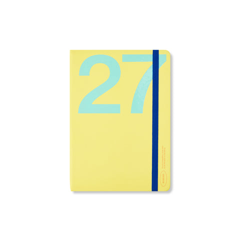 Yellow & Sky 2027 Weekly Achiever Diary A5
