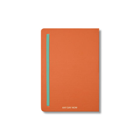 Coral Any Day Notebook Dot Grid A5