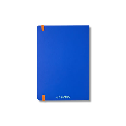 Indigo Open Bound Notebook Dot Grid A5