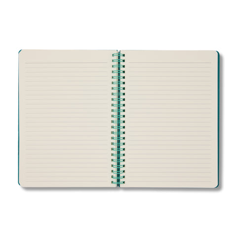 Magenta Spiral Notebook Ruled A5