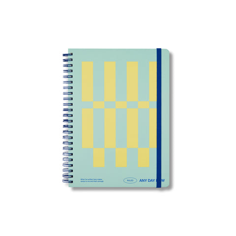 Sky Spiral Notebook Ruled A5