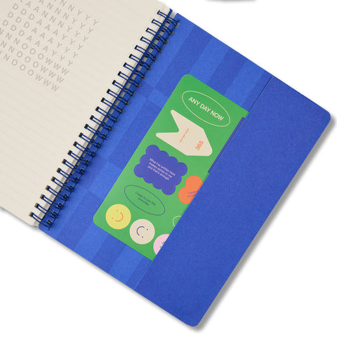 Sky Spiral Notebook Ruled A5