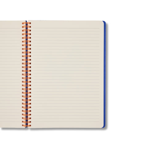 Blush Spiral Notebook Ruled B5