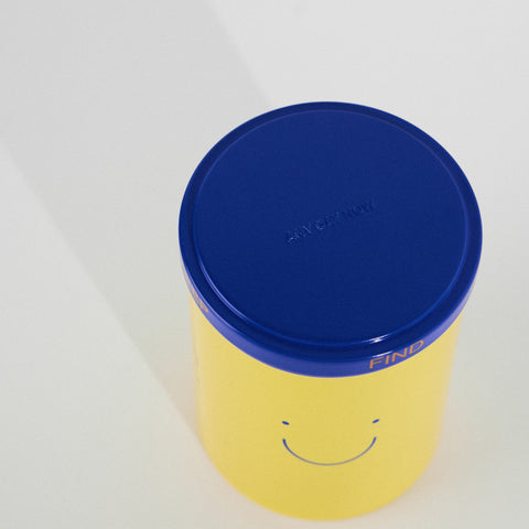 Storage Tin Smiley