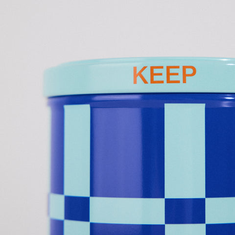 Storage Tin Blue