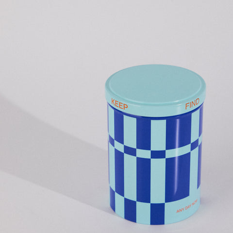 Storage Tin Blue