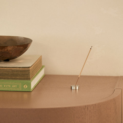 Mandarin, Lime and Basil Incense Set with Holder
