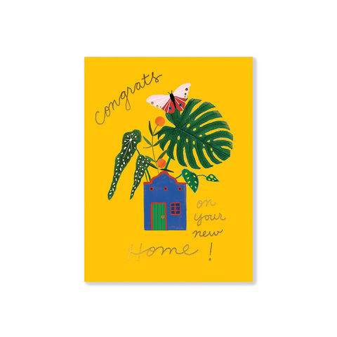Casita Tropical Greeting Card