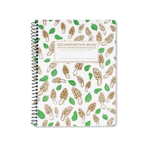 Forest Floor Large Spiral Notebook