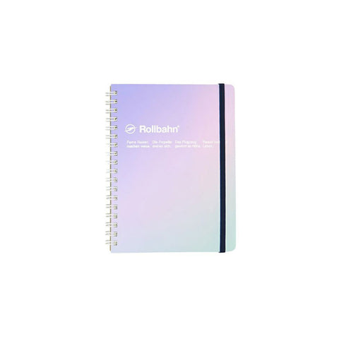 Rollbahn Large Spiral Notebook Metallic