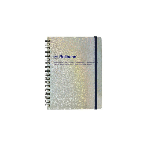 Rollbahn Large Spiral Notebook Metallic