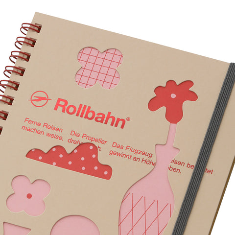 Marta Rollbahn Spiral Notebook Large