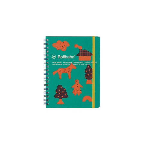 Marta Rollbahn Spiral Notebook Large