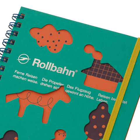 Marta Rollbahn Spiral Notebook Large