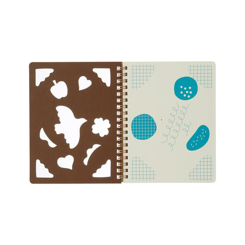Marta Rollbahn Spiral Notebook Large