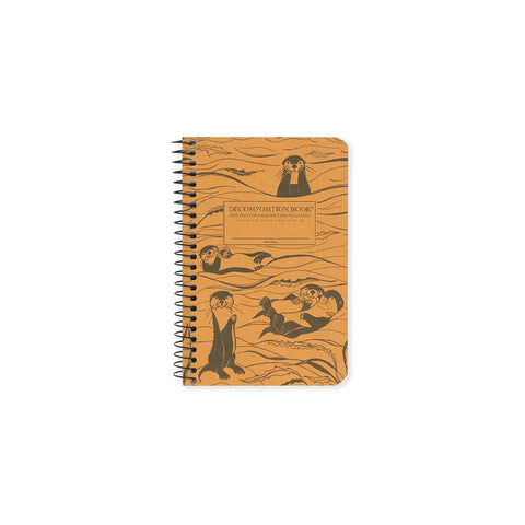 Otters Pocket Spiral Notebook