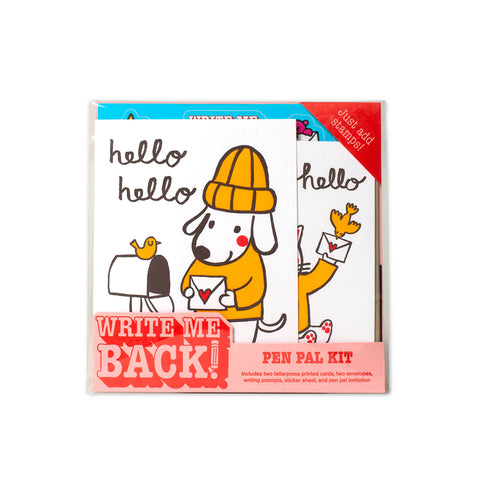 Write Me Back! Pen Pal Kit