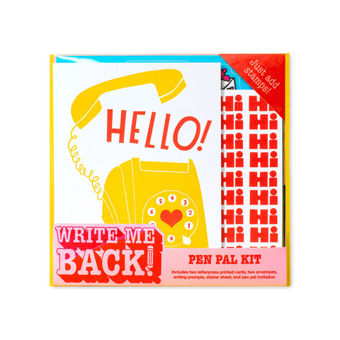 Write Me Back! Pen Pal Kit