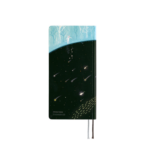 2027 Techo Weeks Planner Meteor Shower in the Light Blue Forest