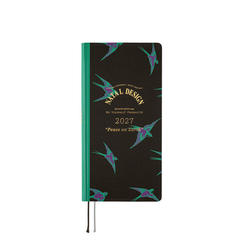 2027 Techo Weeks Planner Lucky Swallow