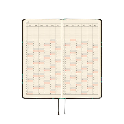 2027 Techo Weeks Planner Lucky Swallow