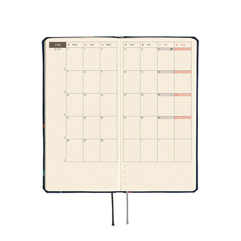 2027 Techo Weeks Planner Candy Dream