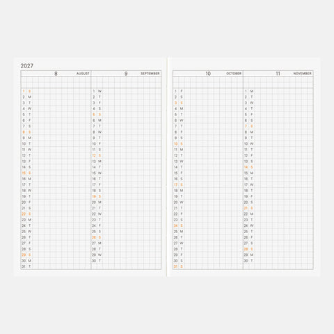 2027 Techo Original Planner Book