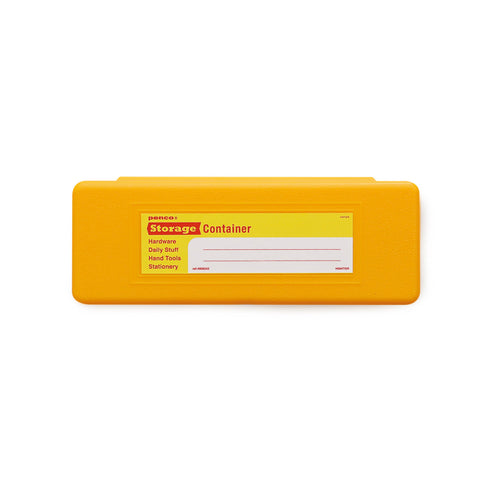Storage Container Pen Case Yellow
