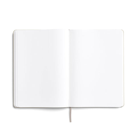 Hard Cover A5 Notebook Plain Stone