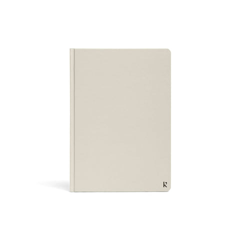 Hard Cover A5 Notebook Plain Stone