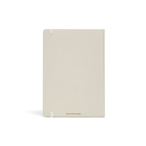 Hard Cover A5 Notebook Plain Stone