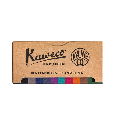 Fountain Pen Ink Cartridges Colour-Mix 10-Pack