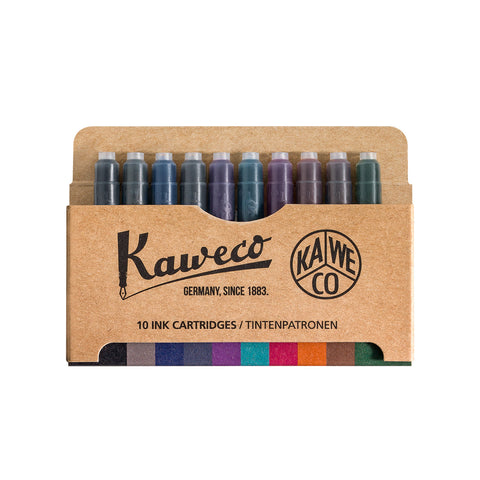 Fountain Pen Ink Cartridges Colour-Mix 10-Pack