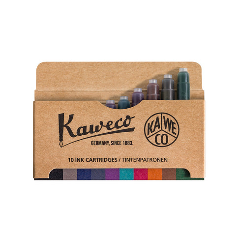 Fountain Pen Ink Cartridges Colour-Mix 10-Pack
