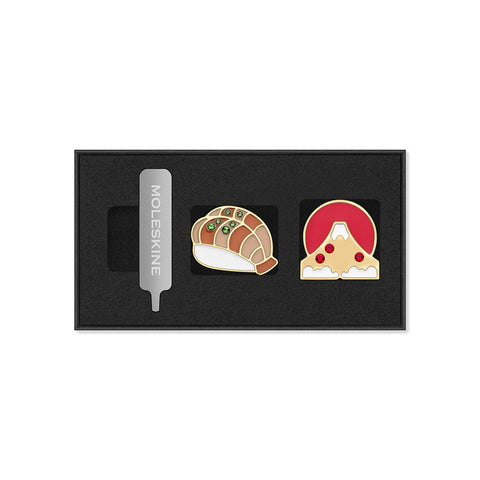 National Icons Notebook Pin Set of 2