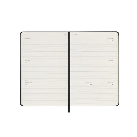 2026 Weekly Horizontal Hard Cover Diary Pocket