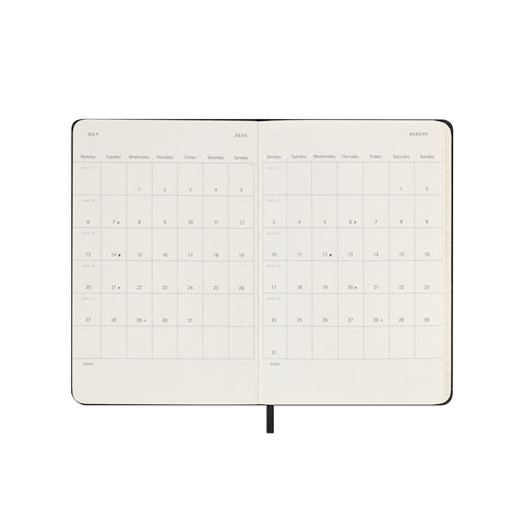 2026 Weekly Horizontal Hard Cover Diary Pocket