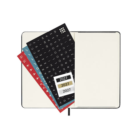 2027 Weekly Diary Horizontal Hard Cover Pocket