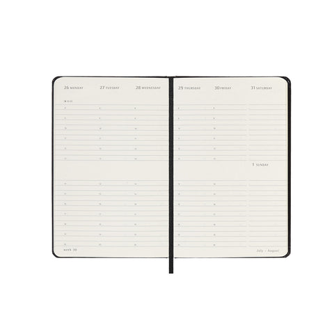 2027 Weekly Vertical Diary Hard Cover Pocket