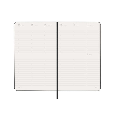 2027 Weekly Vertical Diary Hard Cover Large