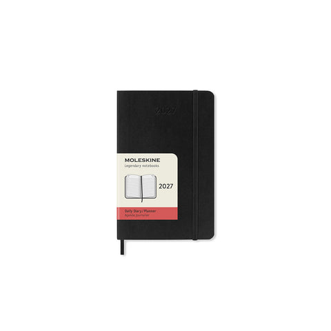 2027 Daily Diary Soft Cover Pocket