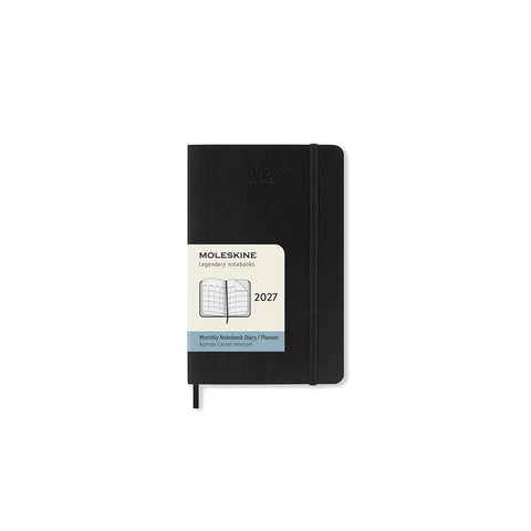 2027 Monthly Diary Soft Cover Pocket