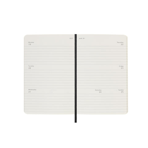 2027 Weekly Diary Horizontal Soft Cover Pocket